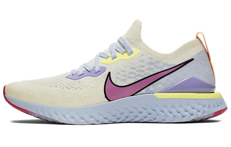 Nike Epic React Flyknit 'White Purpleblue Purple' 2