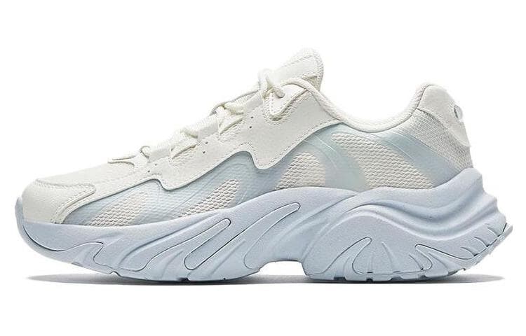 Anta Rabbit Shoes Wear-Resistant Slip-Resistant Low-Top Chunky Sneakers Women's White 2