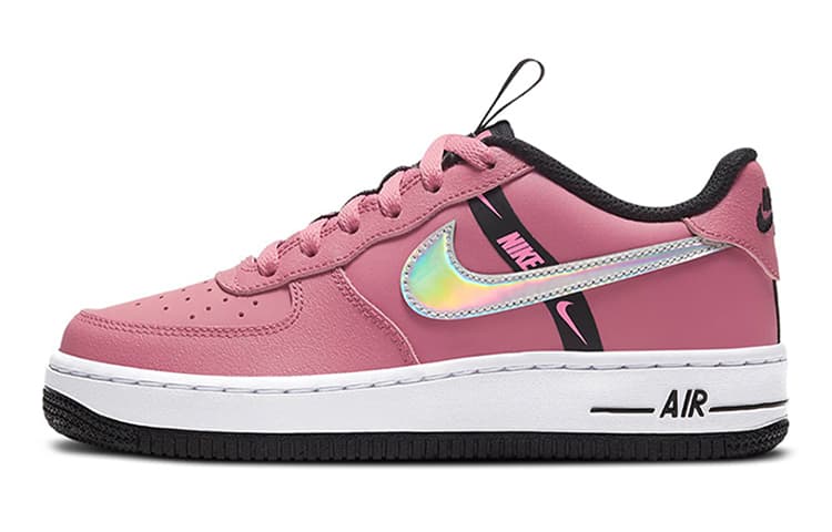 Nike Air Force 1 Low LV8 KSA Worldwide Pack Desert Berry Black GS 2
