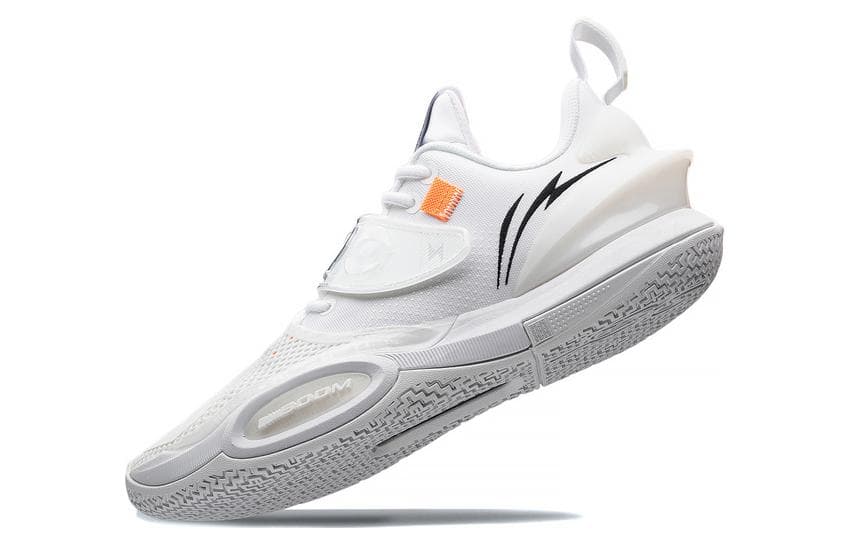 LiNing All City 10 V2 ' White Hot ' Anti-Slip Wear-Resistant Low-Top Performance Basketball Shoes White 6