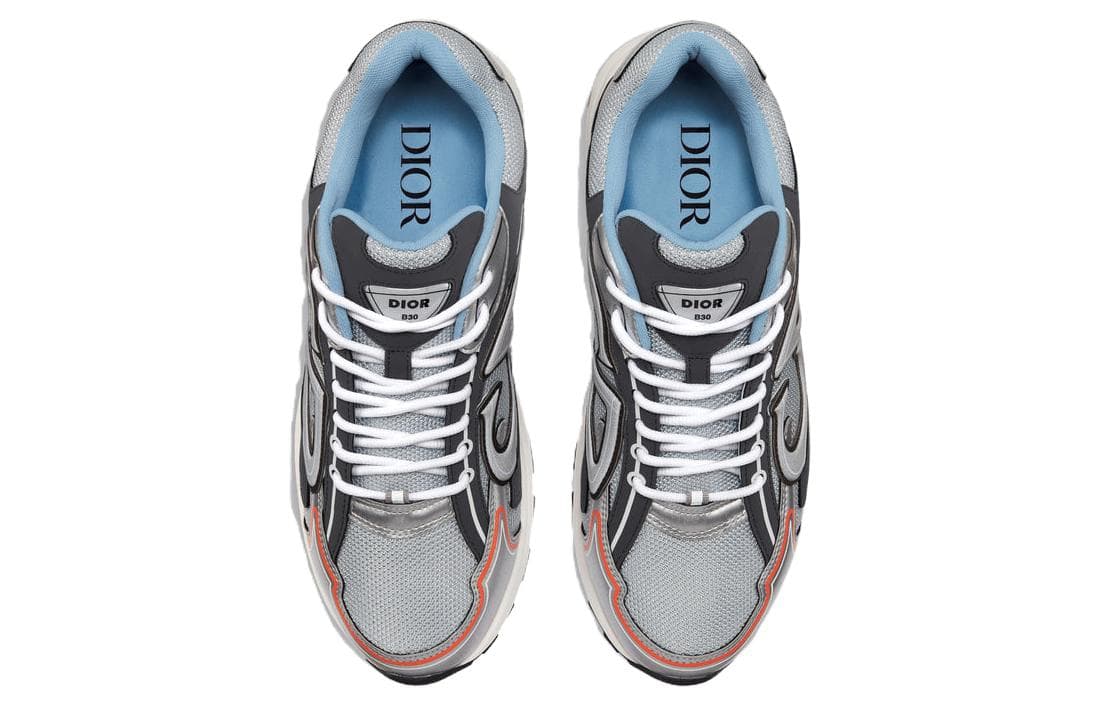 DIOR B30 Silver Dark Grey 2
