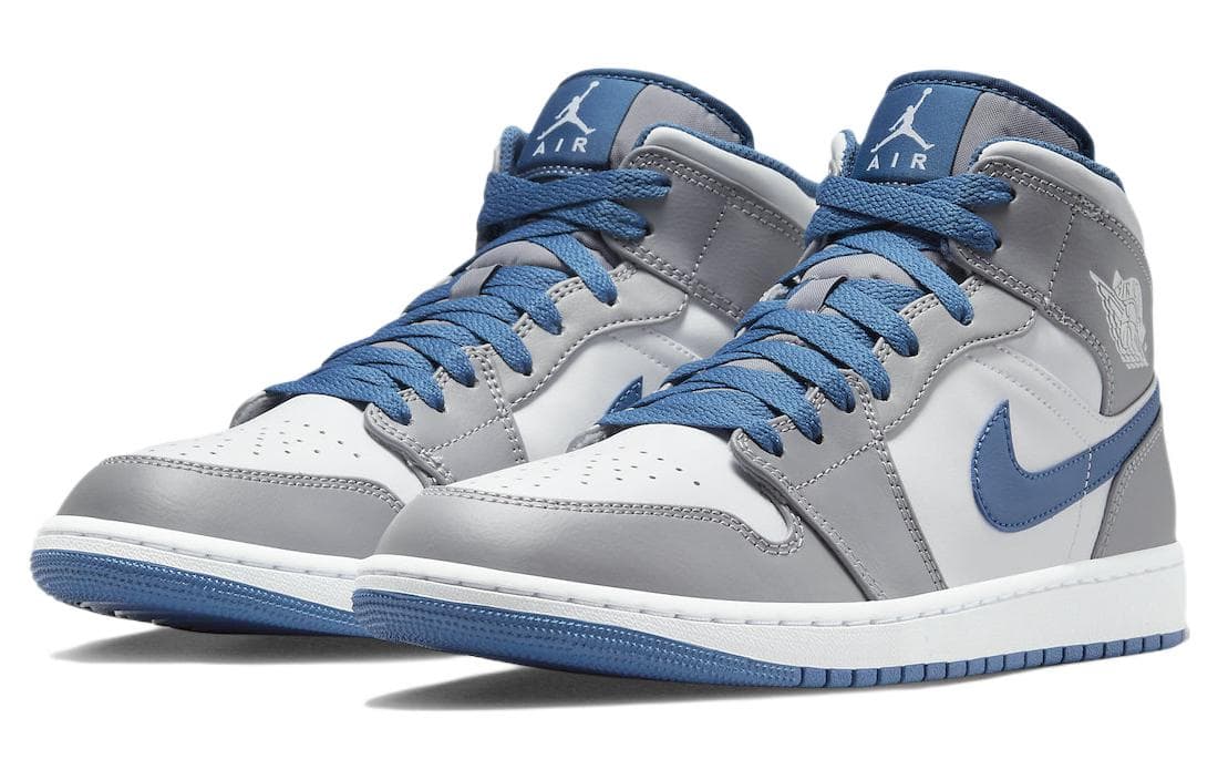 JORDAN 1 Mid True Blue 6