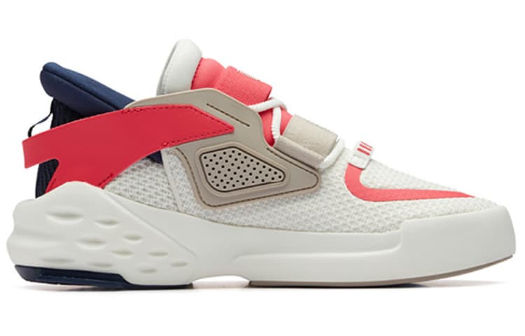 ANTA Bastard Casual Shoes Women's Low-Top White Red 4