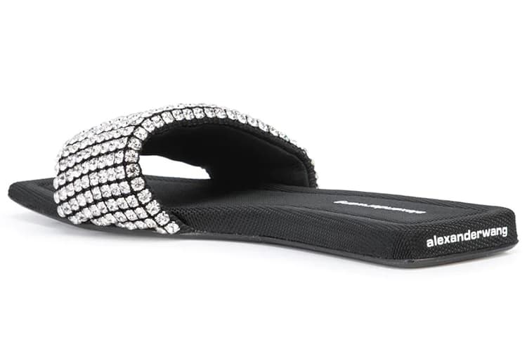Alexander Wang Slide Slippers Women's Black 6