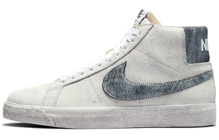 Nike Sb Blazer Mid Faded Sail Black 2