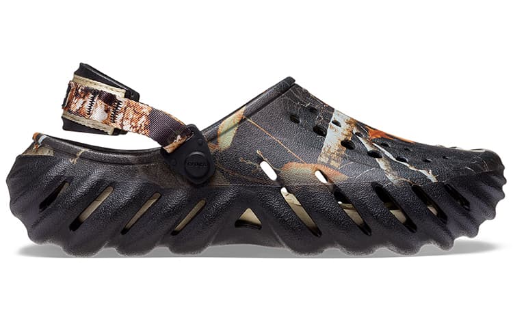 Crocs Echo Clog Realtree Edge Camo Black 4