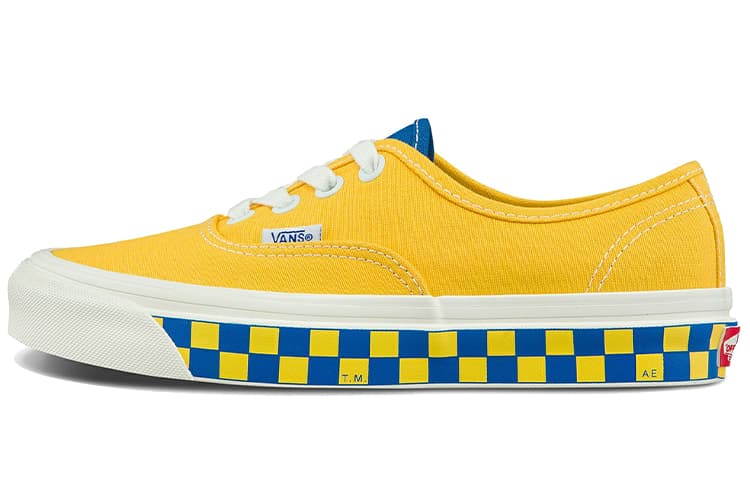 Vans Style 44 Plaid Yellow 2