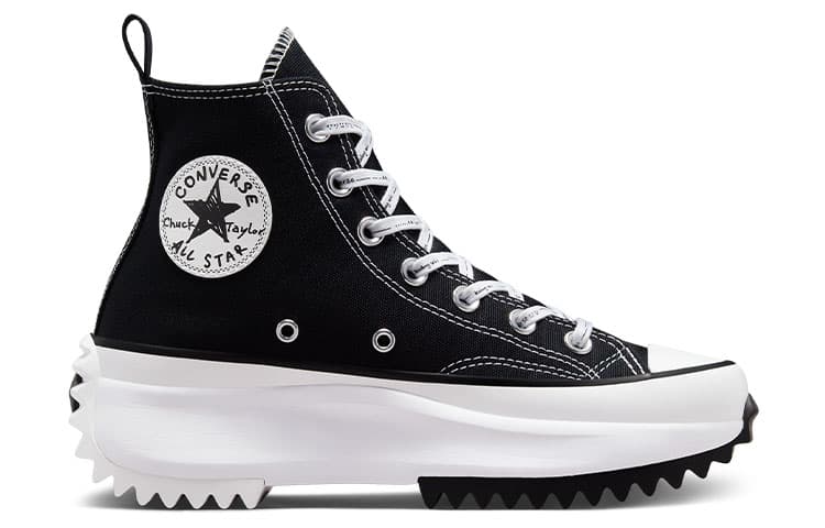 Converse Run Star Hike Hi Holiday Black White 4
