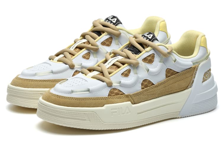 FILA Salto Low Top White/Brown 4