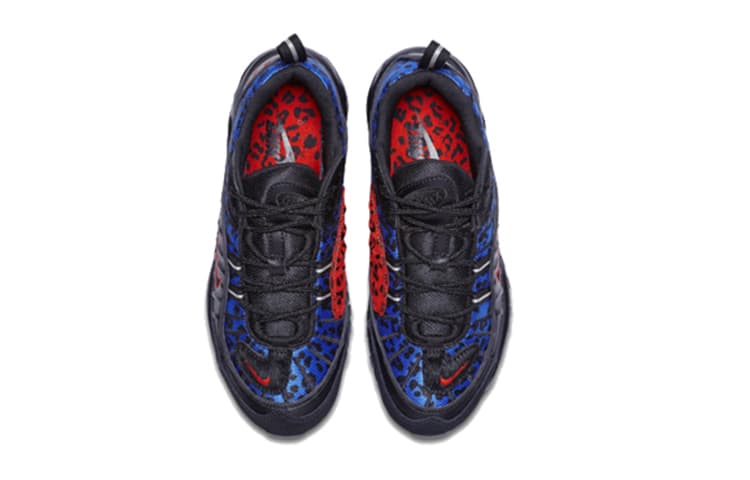 Nike Air Max 98 Black Leopard Women's 5