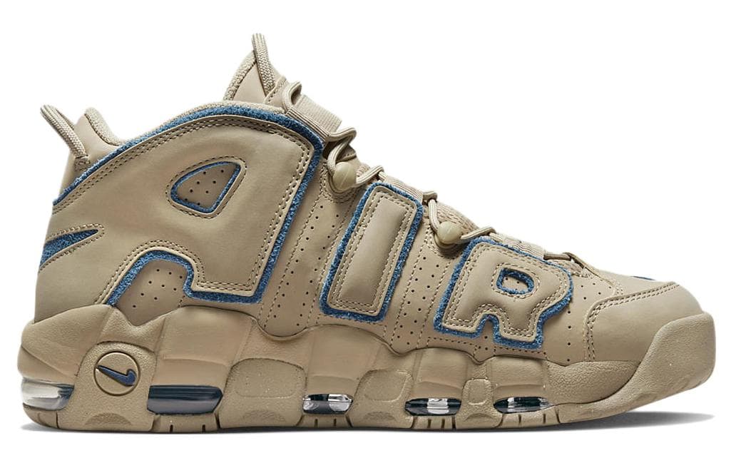 Nike Air More Uptempo 96 Limestone Valerian Blue 3