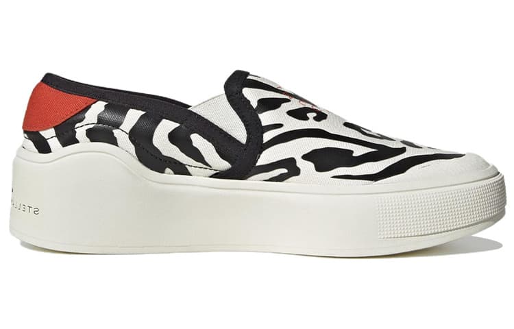 Adidas Stella McCartney X Women's Court Slip On 'Animal Print' Women's 3
