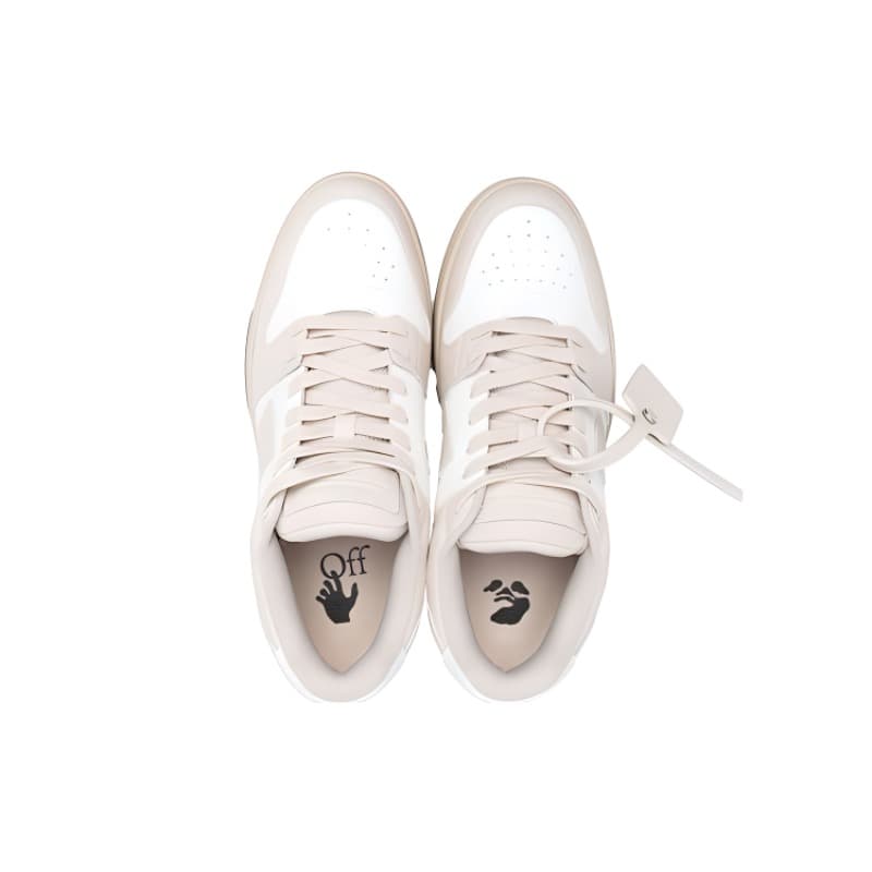 OFF WHITE Out Of Office Low Top Sneakers 'Beige White' 5