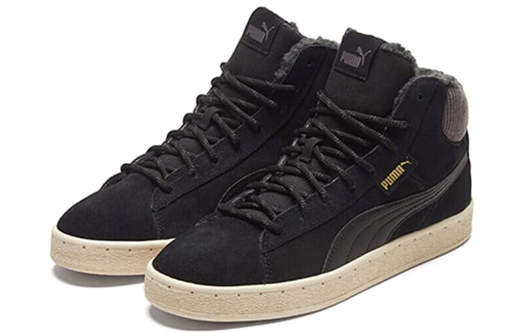 PUMA 1948 Mid Corduroy Black Board Shoes 6