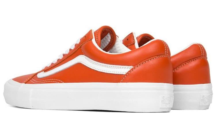 Vans Old Skool Italian Leather Mango 6
