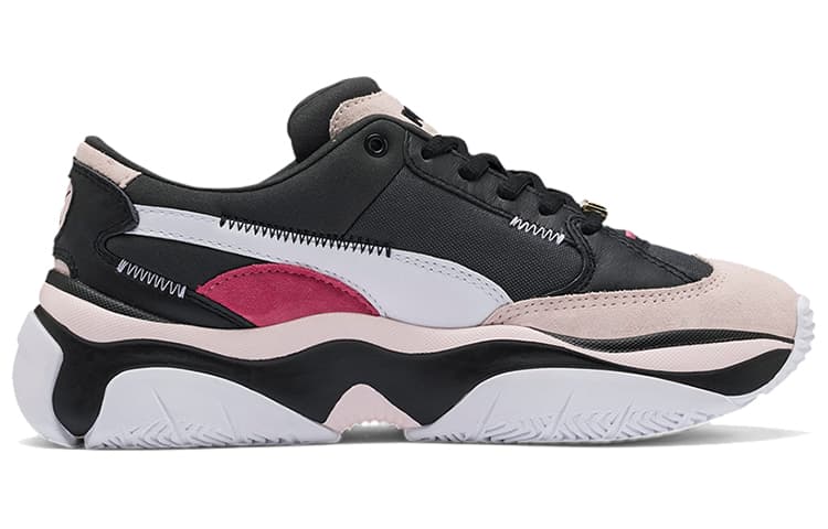 PUMA Storm Anti Valentine's Day Low top Running Shoes Black/White Women's 4