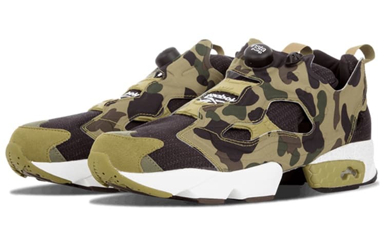 Reebok Instapump Fury Mita Sneakers X Bape Camo 4