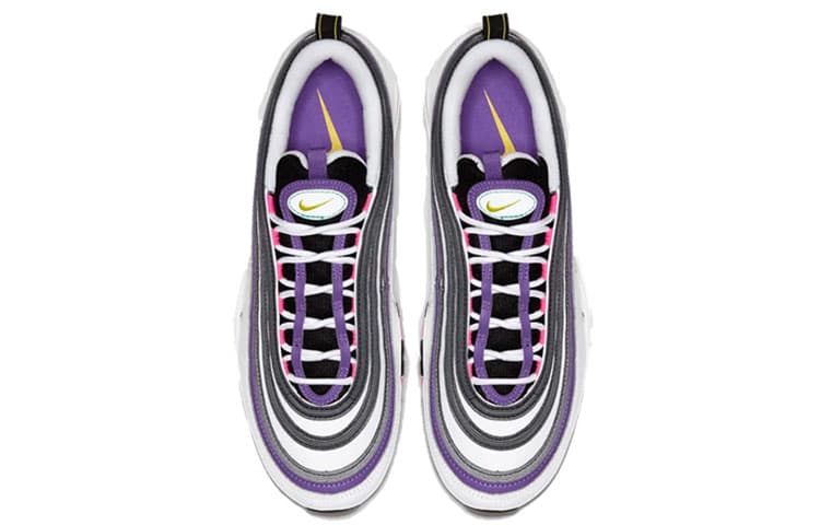 Nike Air Max 97 White Dynamic Yellow Violet 5
