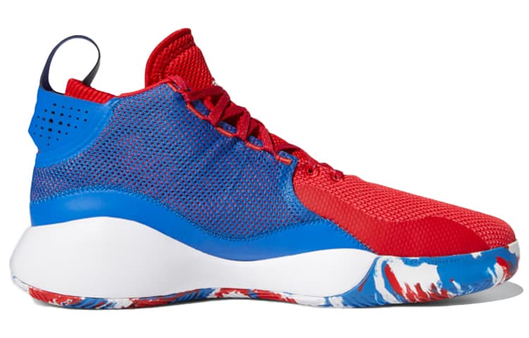 Adidas D Rose 773 2020 'Blue Scarlet' 4