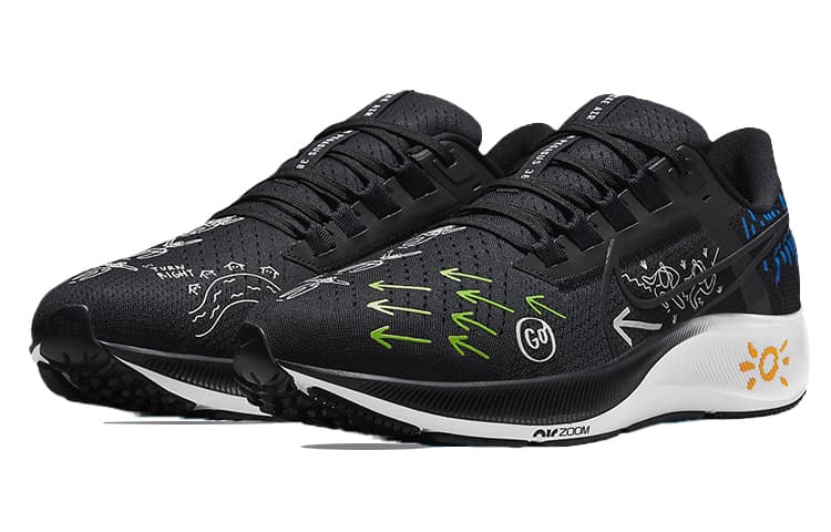 Nike X Joy Yamusangie Air Zoom Pegasus 38 'Running Thoughts Black' 6