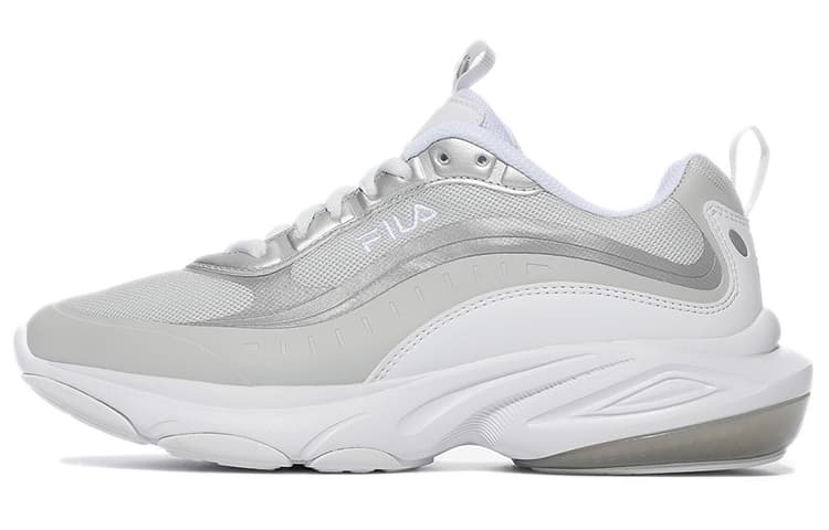FILA Unisex Low Top Running Shoes White/Grey