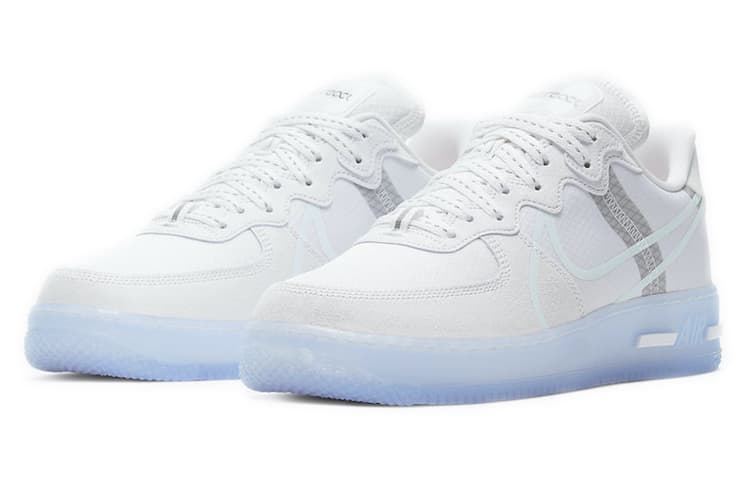 Nike Air Force 1 React White Light Bone 5