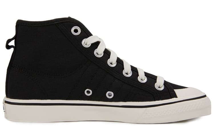 Adidas Originals Nizza Hi 'Black White' Women's 4
