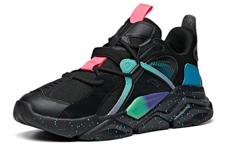 ANTA Casual Shoes Men Low-Top Interstellar Blue Black 4