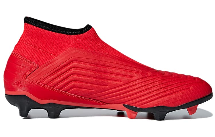 adidas Predator 19.3 Laceless FG 'Active Red Black' 4