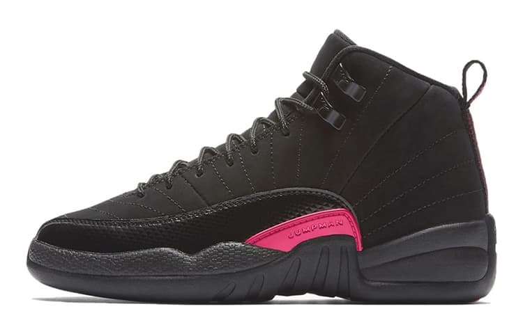 Jordan 12 Retro Black Rush Pink GS 2