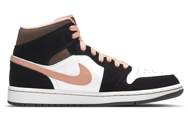 JORDAN 1 Mid Peach Mocha Women's 4