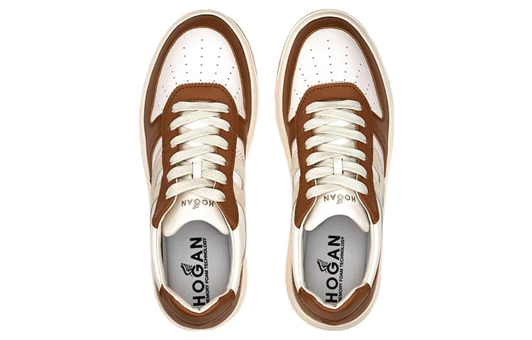 HOGAN H630 Two-Tone Lace-Up Sneakers 3