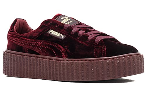 PUMA Creeper Velvet Rihanna Fenty Royal Purple Women's 4