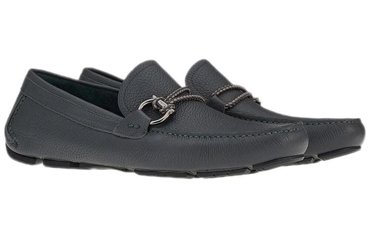 Ferragamo Gancini Men's Casual Shoes Men Low-Top Black 4