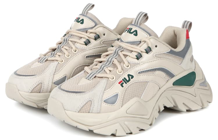 FILA Interation Light Shoes 'Beige Green Red' 4