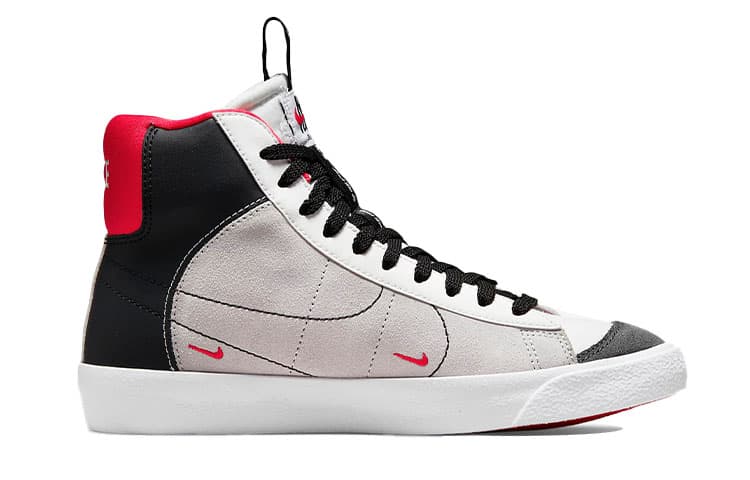 Nike Blazer Mid 77 SE GS Dance - White Black Red 3