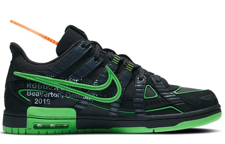 Nike Air Rubber Dunk Off-White Green Strike 4