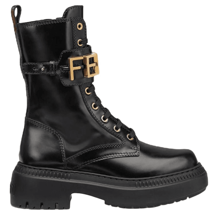 FENDI FENDIgraphy Boot Black Women's 4