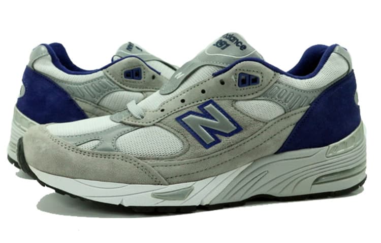 New Balance 991Series Sneakers Grey/Blue 5