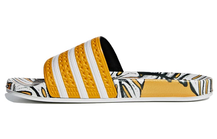 Adidas Originals The Farm Company X Adilette Slides 'Tropical Print' Women's