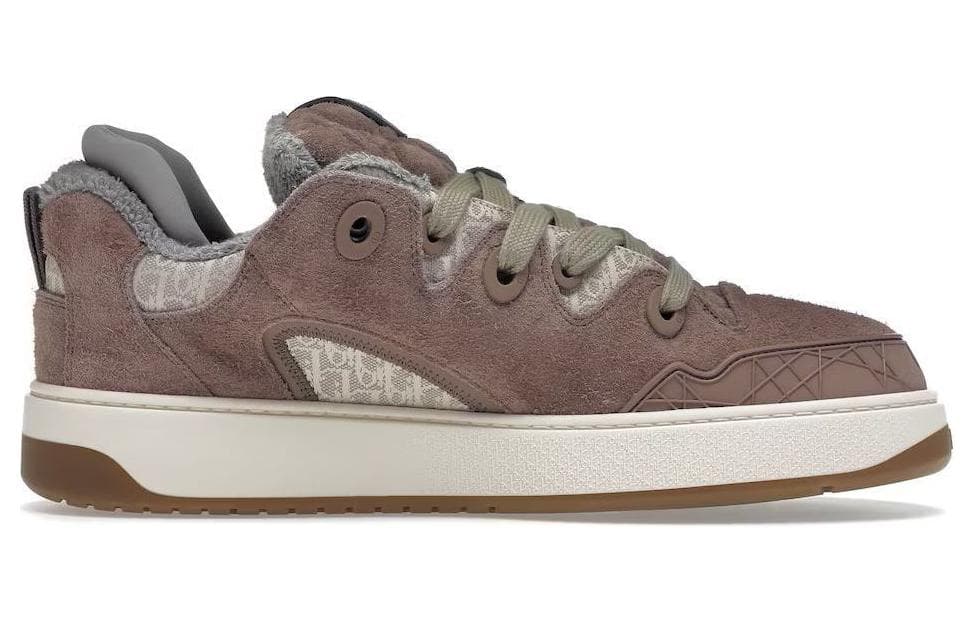 DIOR B9S Skater Erl Lilac Suede And DIOR Oblique Jacquard 3