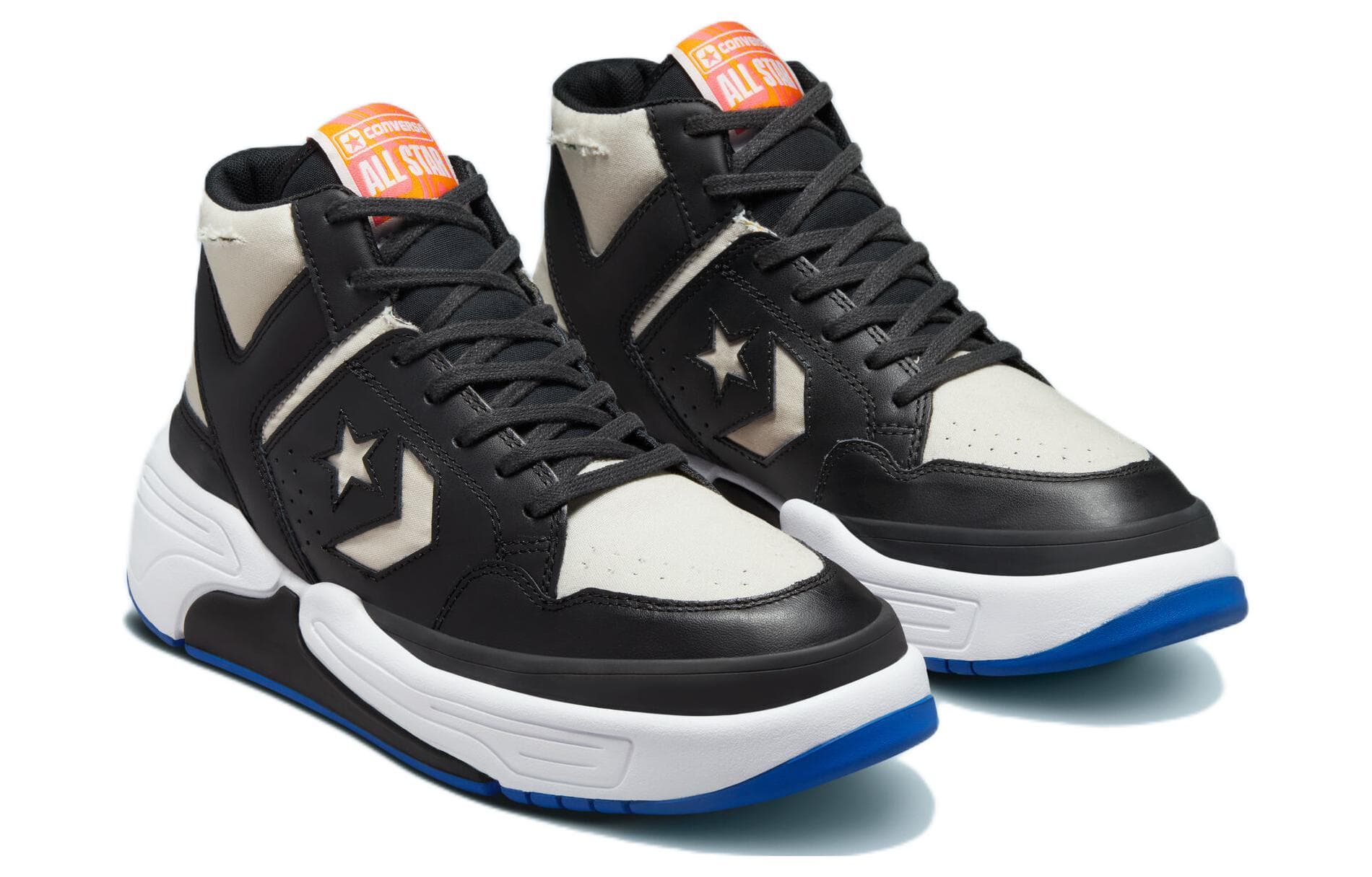 Converse Weapon Cx Mid Tear Away Black Black Light Bone Blue 5