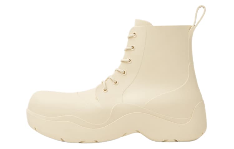 Bottega Veneta Ankle Boots Men's Ecru 2