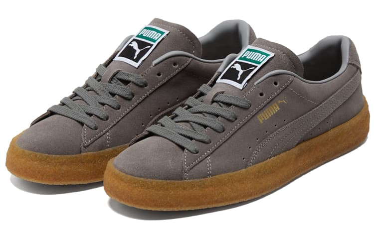 PUMA Suede Crepe Leisure Board Shoes Grey 6