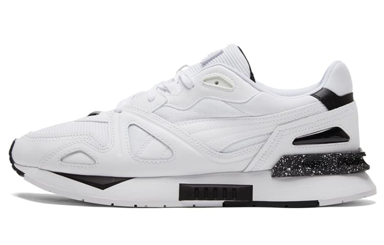 PUMA Mirage Mox Retro Sporty Slip-Resistant Low-Top Lifestyle Shoes White 2