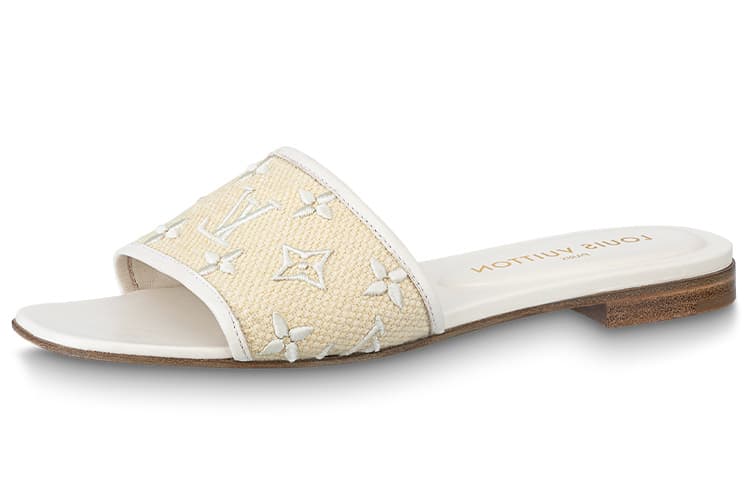 LOUIS VUITTON Revival Flat Mules 'Yellow' Women's