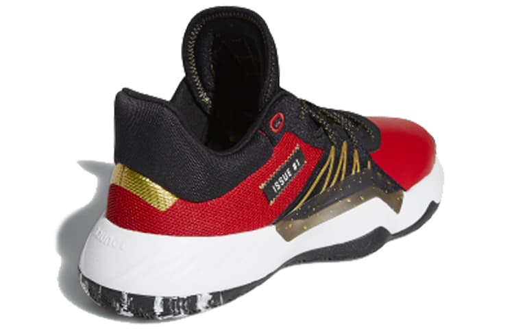 Adidas D.O.N. Issue #1 Gca 'Black Scarlet' 6