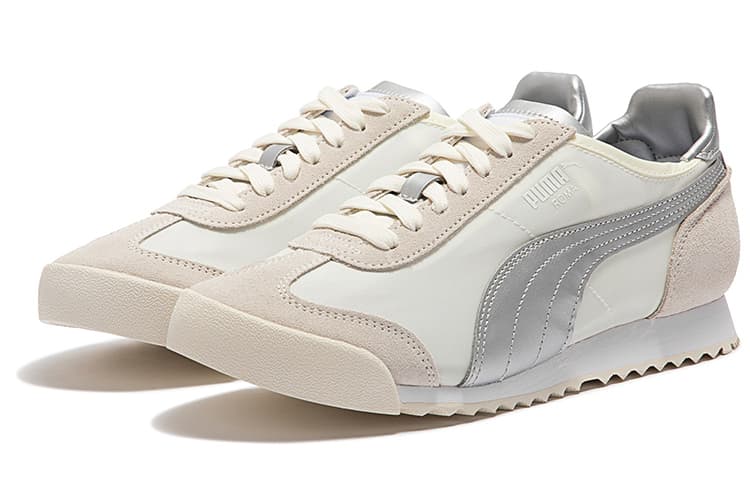 PUMA Roma Og Nylon Metallic 'Whisper White Silver' 5