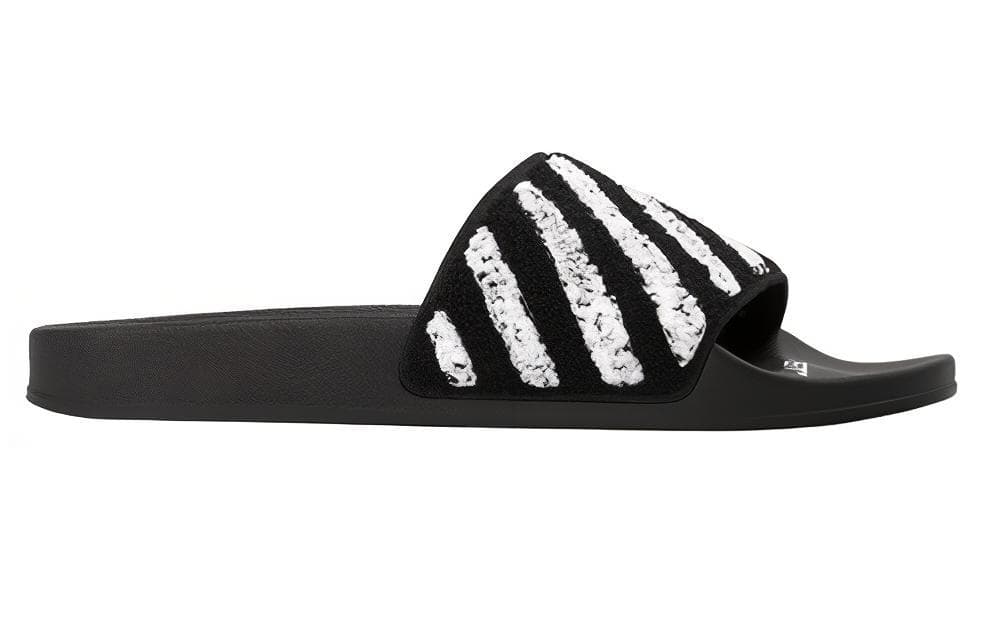 OFF WHITE Slippers Black/White 3