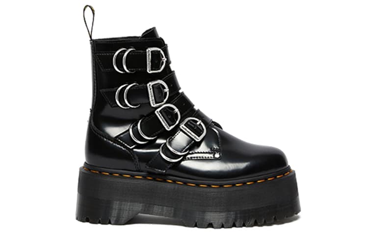 Dr.Martens Jadon Max Hdw 4 Strap Boot Black Women's 3